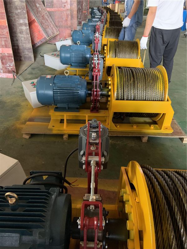 配套卷?yè)P機用現場(chǎng)調試