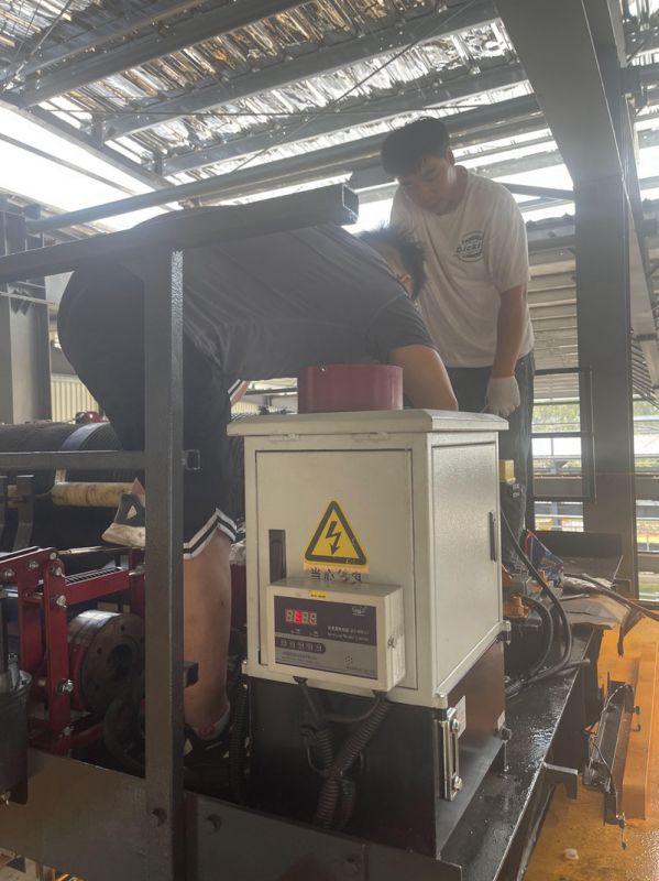 湖北黃岡冶金用天車(chē)SB100現場(chǎng)指導調試