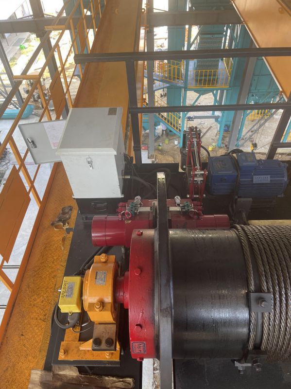 湖北黃岡冶金用天車(chē)SB100現場(chǎng)指導調試