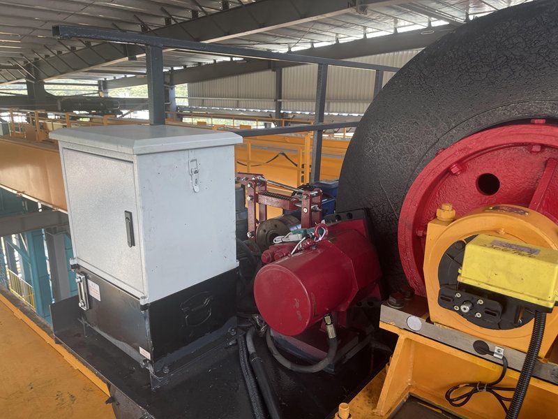 湖北黃岡冶金用天車(chē)SB100現場(chǎng)指導調試